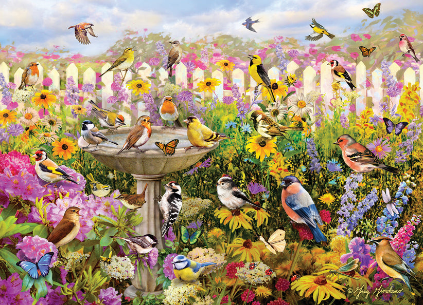 Backyard Bird Bath - 1000 Pieces
