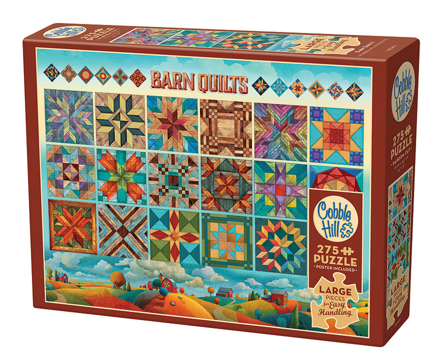 Barn Quilts - 275 Pieces