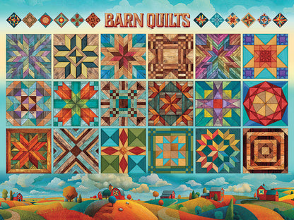 Barn Quilts - 275 Pieces