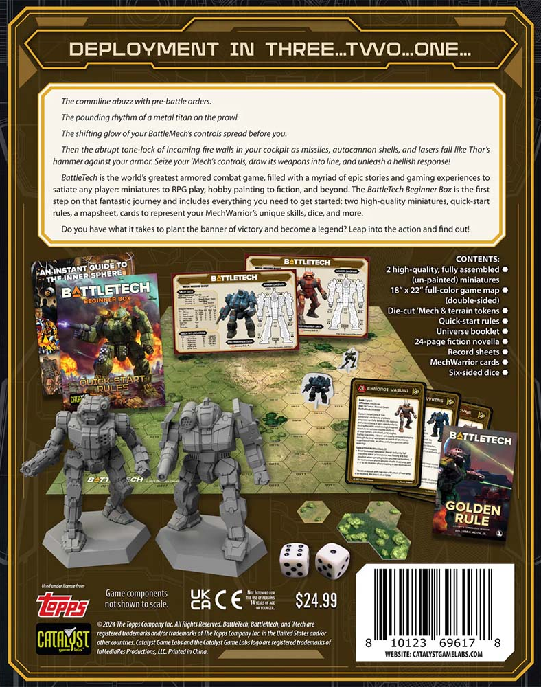 Battletech - 40th Anniversary Beginner Box