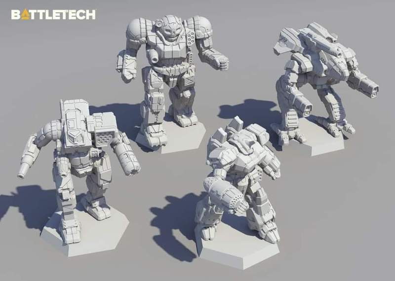 Battletech - Inner Sphere Direct Fire Lance