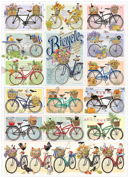 Bicycles - 1000 Pieces