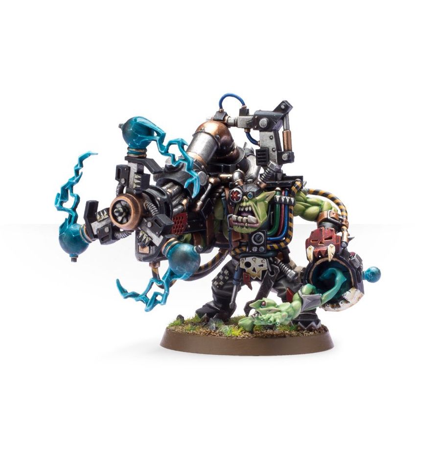 Orks - Big Mek with Shokk Attack Gun