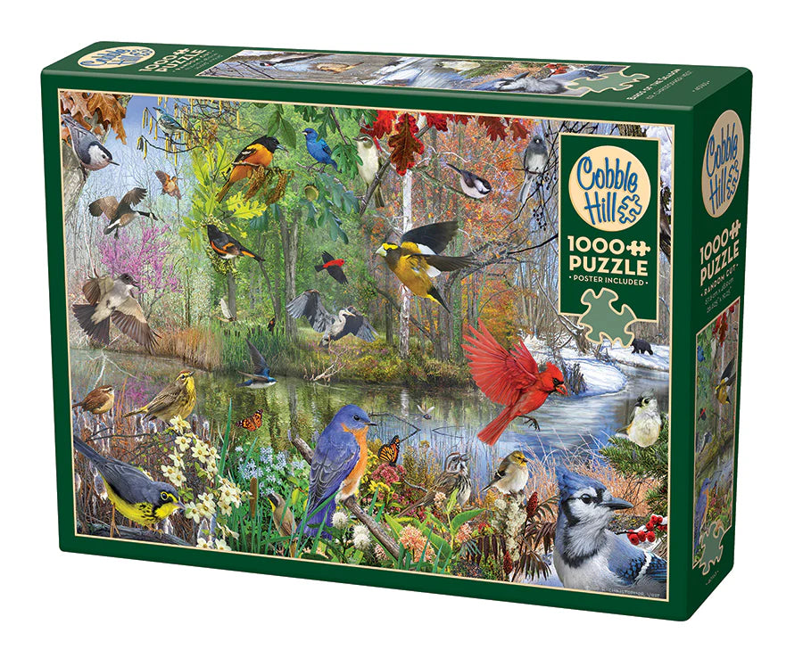 Birds of the Season - 1000 Pieces
