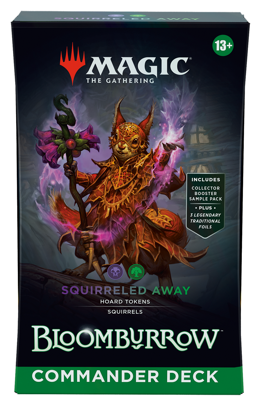 Bloomburrow Squirreled Away Commander Deck