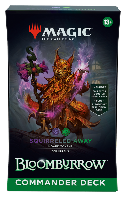 Bloomburrow Squirreled Away Commander Deck