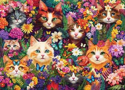 Blooming Whiskers - 1000 Pieces