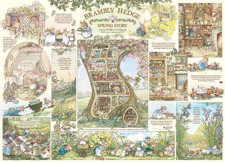 Brambly Hedge Spring Story - 1000 Pieces