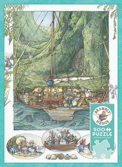 Brambly Hedge: All Aboard! - 500 Pieces