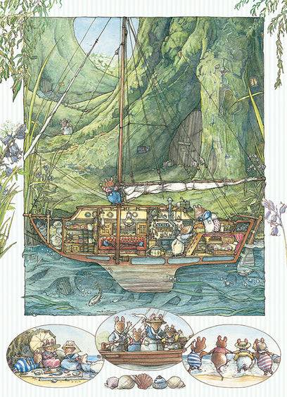 Brambly Hedge: All Aboard! - 500 Pieces
