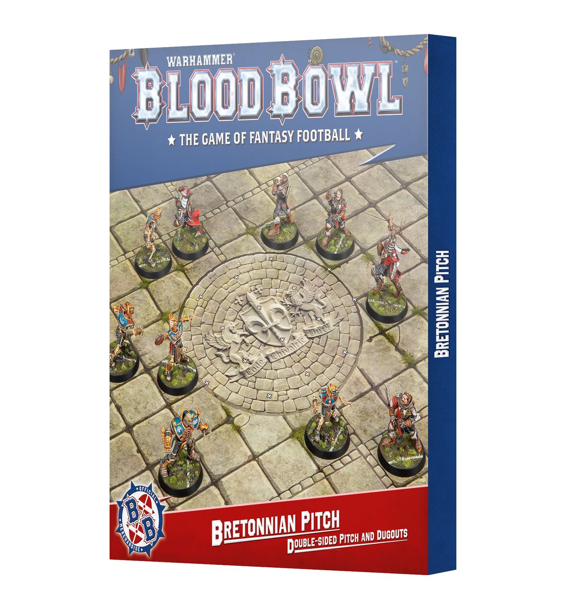 Bretonnian Pitch - Double-sided Pitch and Dugouts