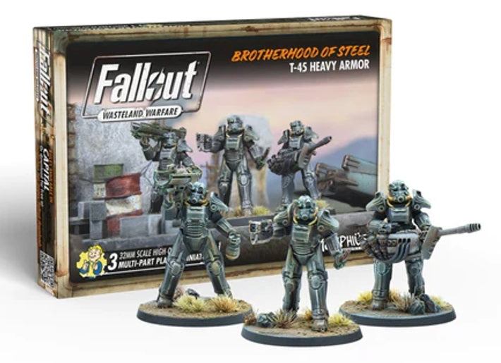 Fallout Wasteland Warfare: Brotherhood of Steel T-45 Heavy Armor