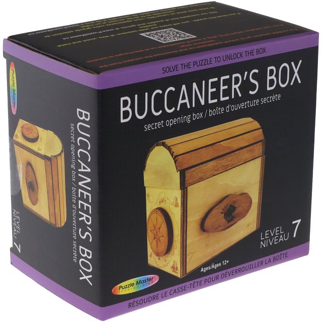 Secret Opening Box: Buccaneer's Box Puzzle - Difficulty Level 7/10