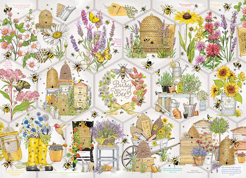 Busy As A Bee - 500 Pieces