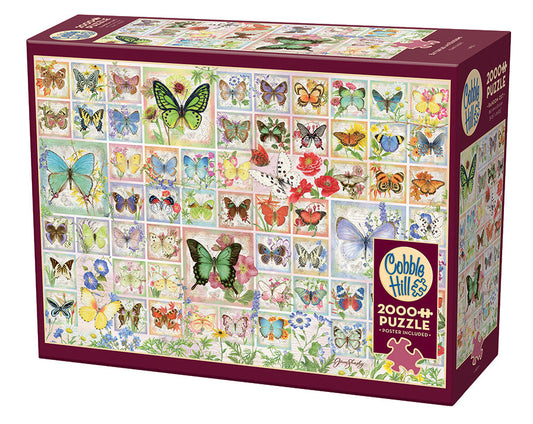 Butterflies and Blossoms - 2000 Pieces