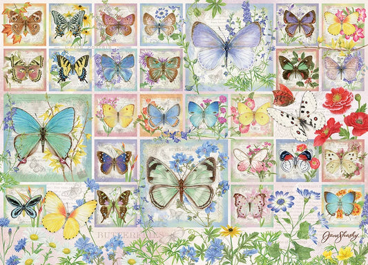 Butterfly Tiles - 500 Pieces