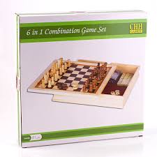 CHH Games - 6 In 1 Combination Games Set