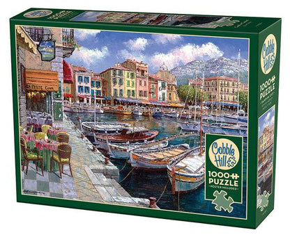 Café in Cassis - 1000 Pieces