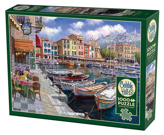 Café in Cassis - 1000 Pieces