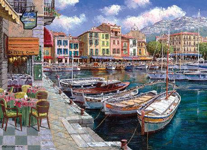 Café in Cassis - 1000 Pieces