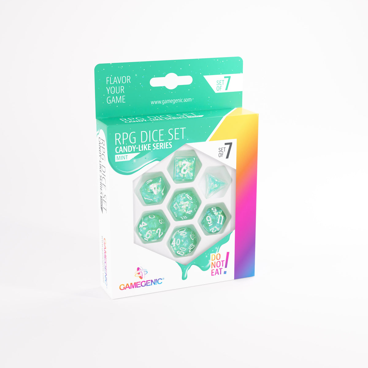 Gamegenic RPG Dice: Candy-Like Series - Mint