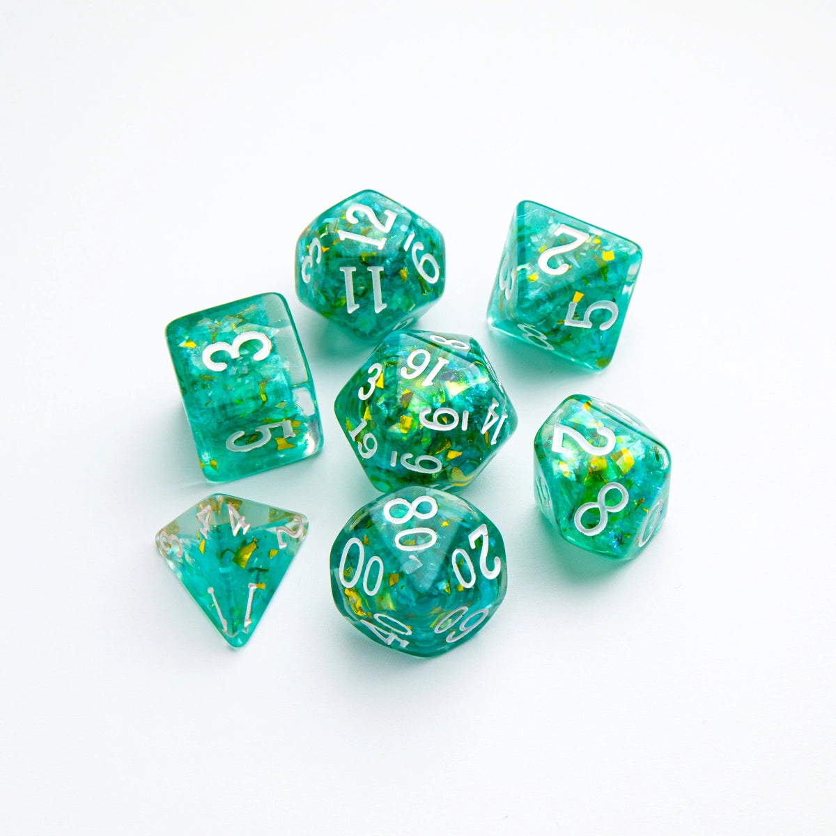 Gamegenic RPG Dice: Candy-Like Series - Mint