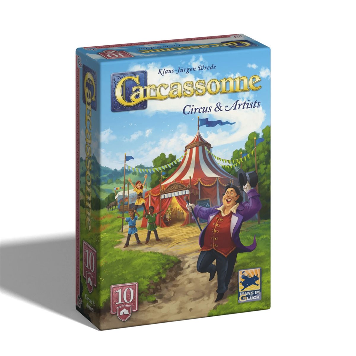 Carcassonne Refresh: Exp #10 - Circus & Artists