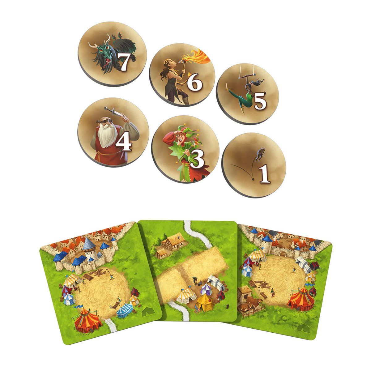 Carcassonne Refresh: Exp #10 - Circus & Artists