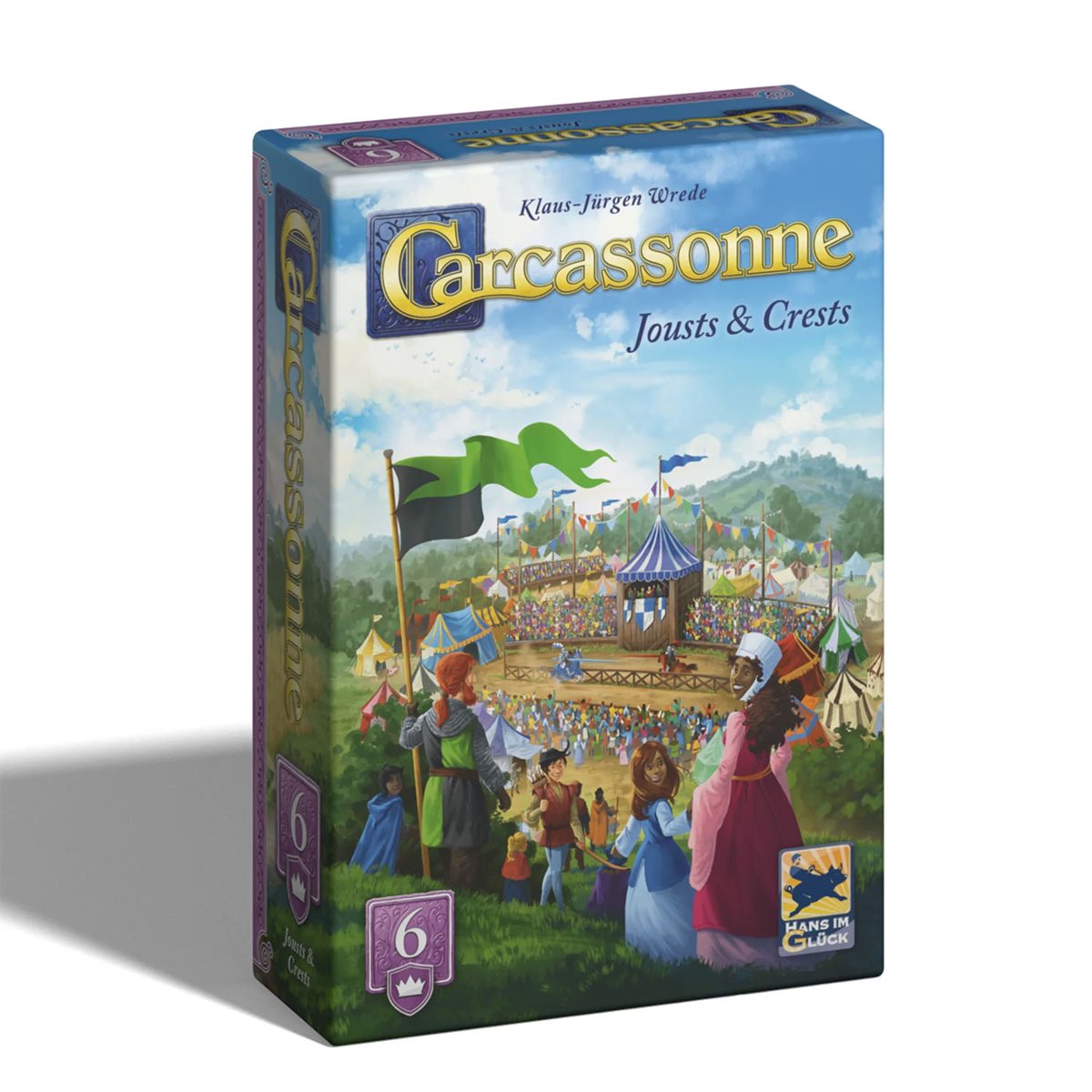 Carcassonne Refresh: Exp #6 - Jousts & Crests