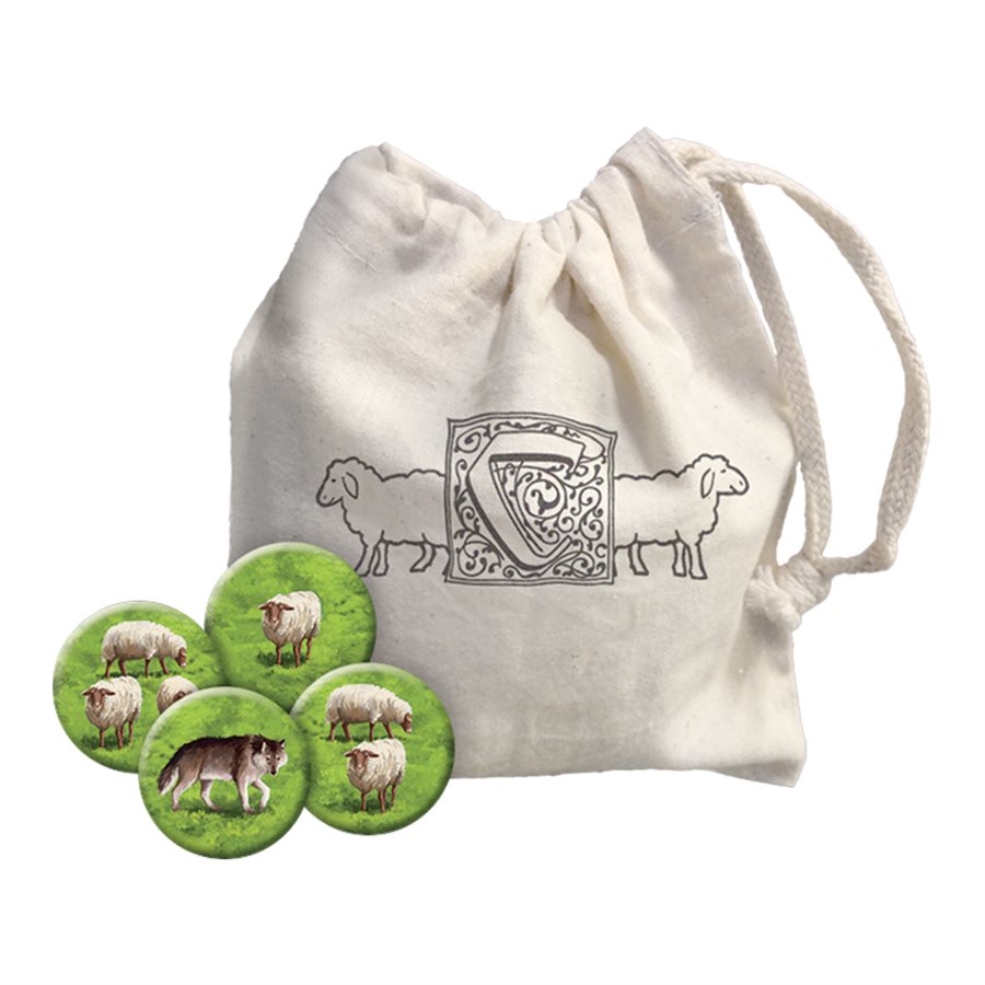 Carcassonne: Exp #9 - Hills & Sheep