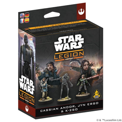 Rebel Alliance - Cassian Andor, Jyn Erso & K-2SO