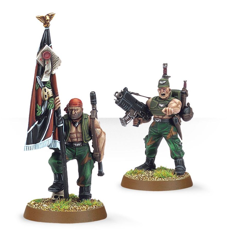 Astra Militarium - Catachan Command Squad