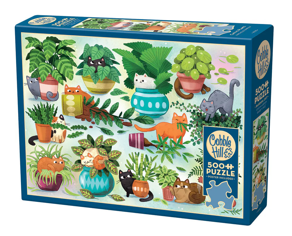 Cats vs. Plants - 500 Pieces