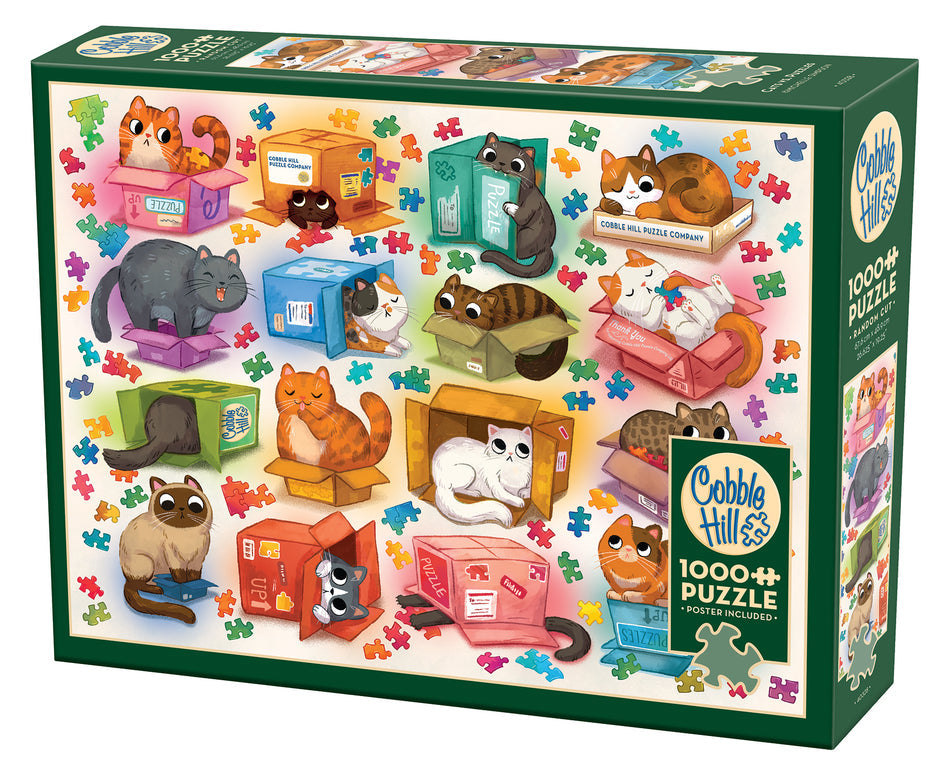 Cats vs. Puzzles - 1000 Pieces