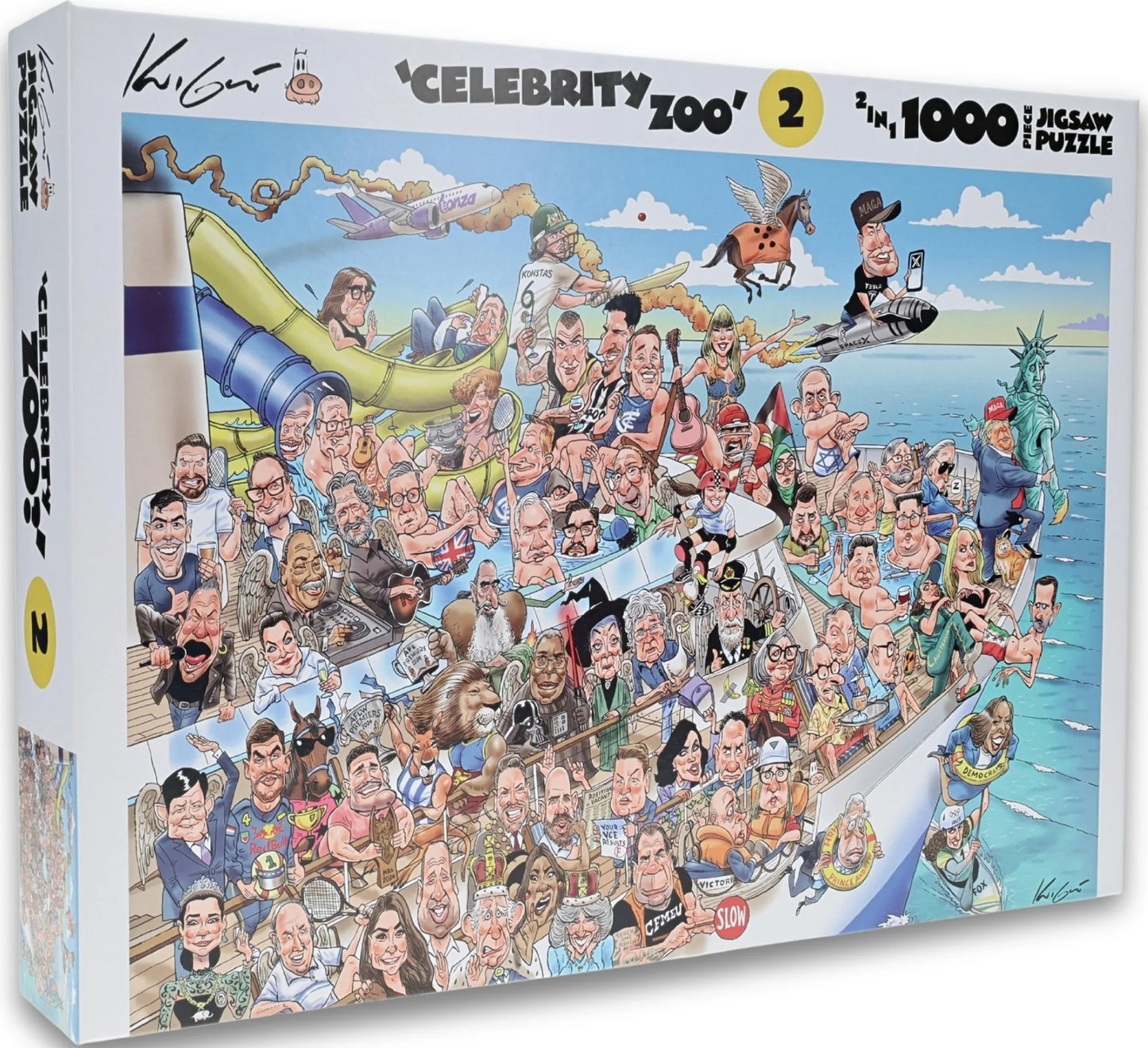 Celebrity Zoo - 1000 Piece