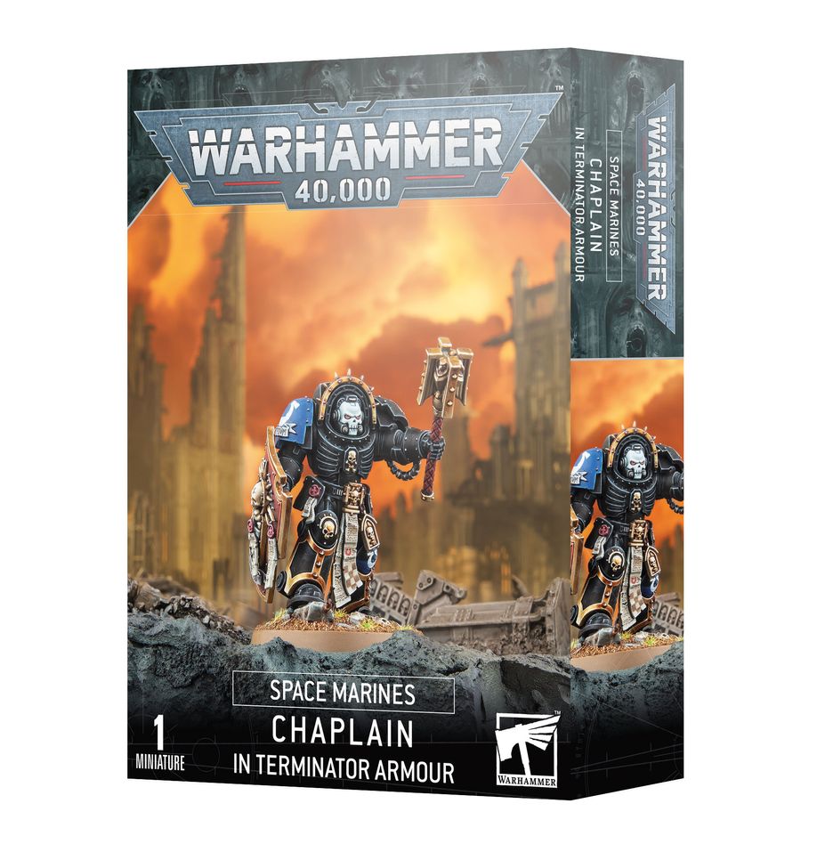 Space Marines- Chaplain In Terminator Armour