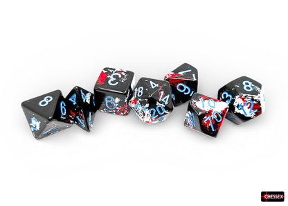 Chessex: Brush Dark Side/Blue
