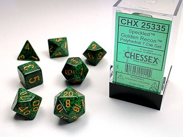 Chessex: Speckled Golden Recon