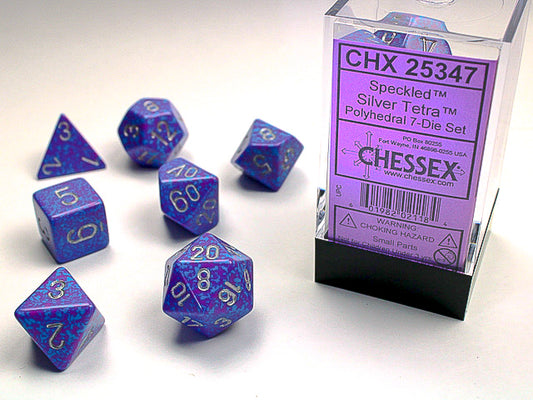 Chessex: Speckled Silver Tetra