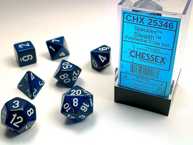 Chessex: Speckled Stealth