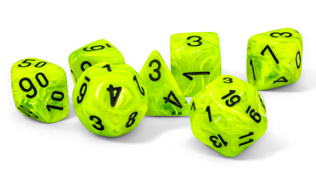 Chessex Mega-Hedral: Vortex Bright Green/Black