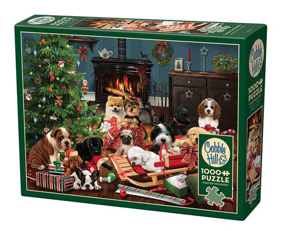 Christmas Puppies - 1000 Pieces
