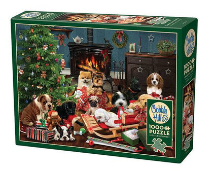 Christmas Puppies - 1000 Pieces