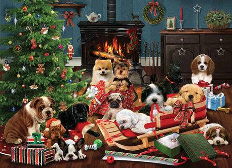 Christmas Puppies - 1000 Pieces
