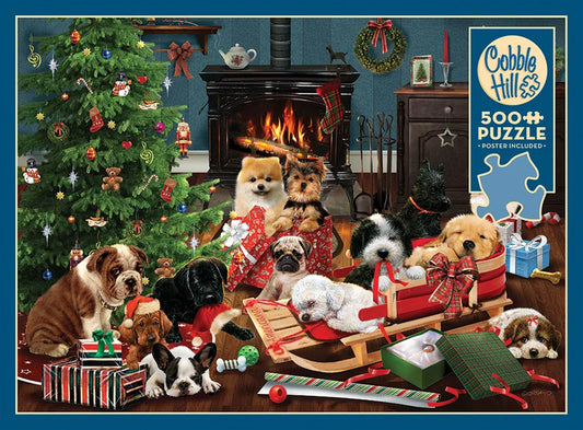 Christmas Puppies - 500 Pieces