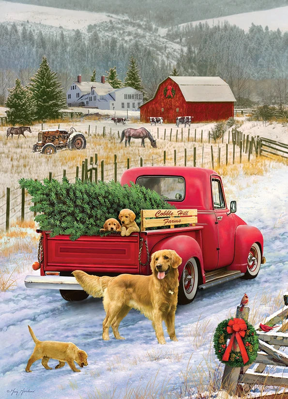Christmas on the Farm - 1000 Pieces