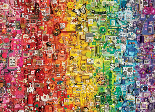 Colourful Rainbow - 1000 Pieces