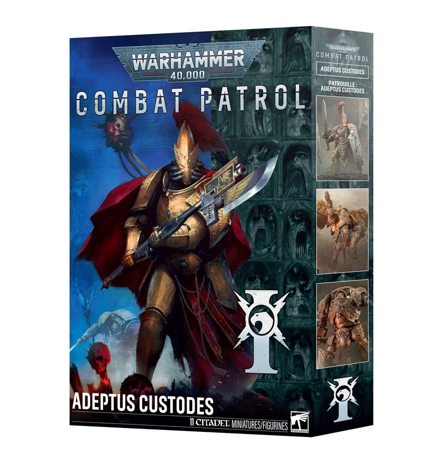 Combat Patrol - Adeptus Custodes (Pre-Order for Oct 17th)