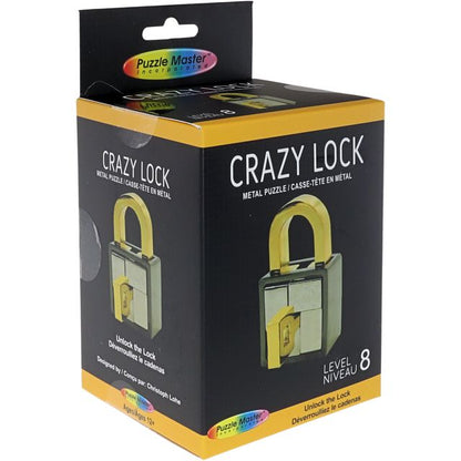 Crazy Lock Metal Puzzle - Difficulty Level 8/10