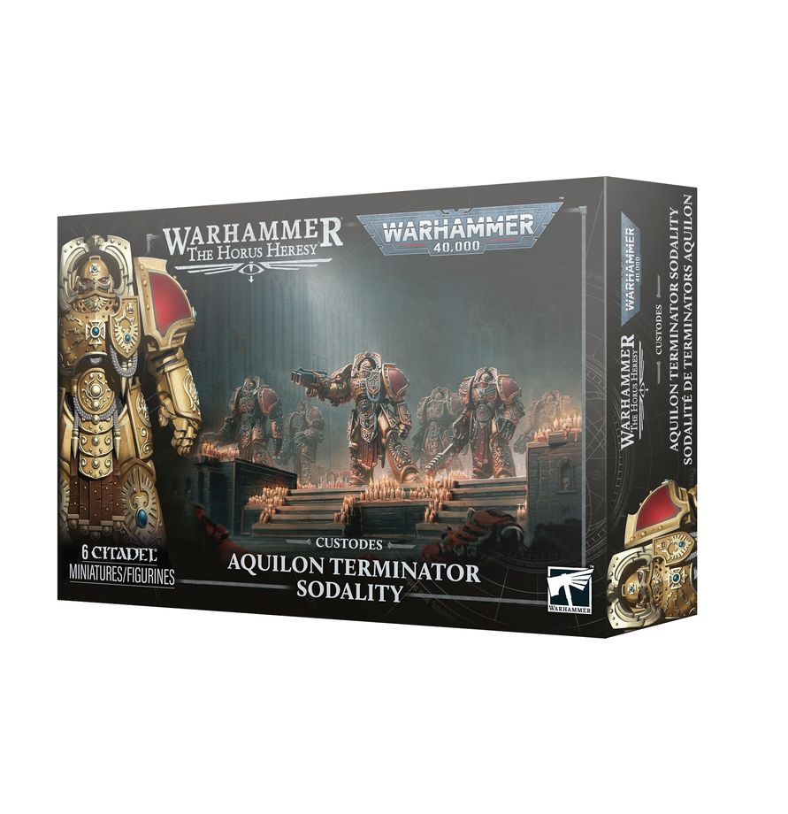 Custodes - Aquilon Terminator Sodality (Pre-Order for Oct 17th)